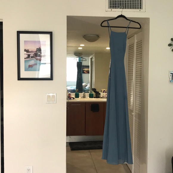 Mythical Kindof Love Slate Blue Maxi Dress - Picture 4 of 4